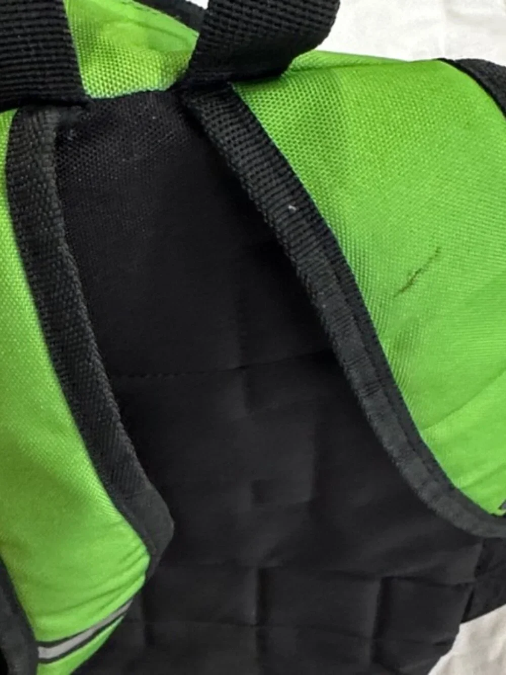 Official Minecraft Creeper Backpack Green Black Pixel Book Bag
